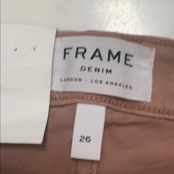 Frame Le High Skinny Jeans in Dusty Rose Size 26 - Picture 4 of 12